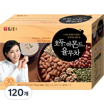 담터 호두아몬드 율무차, 18g, 120개