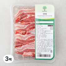 이플원 캐나다산 돼지 삼겹살 구이용 (냉장), 600g, 3팩