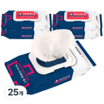 아이프리 더클린손소독티슈(에탄올), 50매, 25개