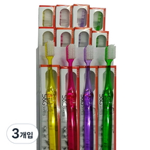 에스앤지 치과전용칫솔 교정용슬림모 12개입 1박스, 3개입