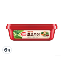 해표 순창궁 초고추장, 170g, 6개