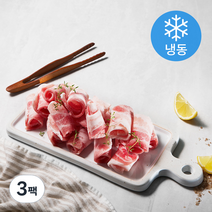 생생포크 한돈 대패 삼겹살 구이용 (냉동), 500g, 3팩
