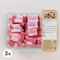 전통참돼지 갈비 찜용 (냉장), 1kg, 3개