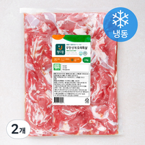 정다운 무항생제 인증 오리 목살 (냉동), 1kg, 2개