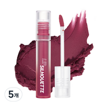 아임미미 립 실루엣 매트 벨벳 틴트 4ml, 09 레디 투 쿨, 5개