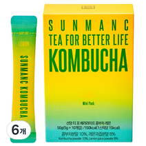 선망 콤부차 레몬, 5g, 10개입, 6개