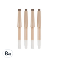 미샤] 퍼펙트 아이브로우 스타일러 교체용, 그레이브라운, 8개