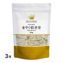서울아레나 율무 생 분말 국내산, 300g, 3개