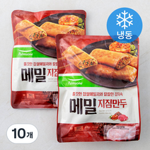 풀무원 메밀 지짐만두 (냉동), 400g, 10개