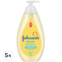 존슨즈베이비 탑투토 베이비 바스, 500ml, 5개