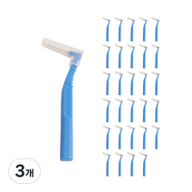 치간칫솔 L형 SS형, 55개입, 3개