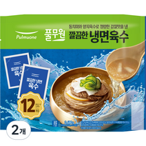 풀무원 깔끔한 냉면 육수 12p, 3480g, 2개