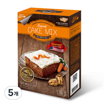 브레드가든 당근케이크믹스, 380g, 5개