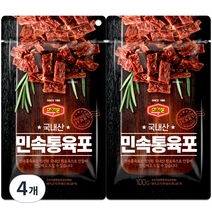 머거본 민속통육포, 100g, 4개