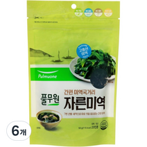 풀무원 간편한 미역국거리 미역, 6개, 50g