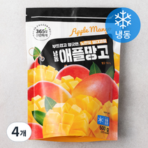 페루산 애플망고 (냉동), 500g, 4개