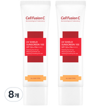 셀퓨전씨 유브이 썬스크린 SPF50+ PA++++, 50ml, 8개