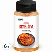 조은약초 톡톡 김치시즈닝, 6개, 100g