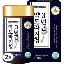 참앤들황토농원 3년근 약도라지청, 2개, 250g