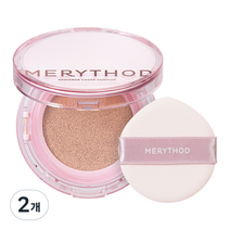 메리쏘드 광채 커버쿠션 12g, 2호 내추럴 베이지, 2개