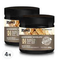 조은약초 칡 분말, 4개, 200g