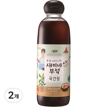 샘표 새미네부엌 국간장, 830ml, 2개
