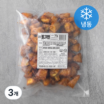 땅콩 고구마 맛탕 (냉동), 1kg, 3개