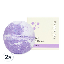 버블데이 배쓰밤 거품입욕제 라벤더향, 100g, 2개