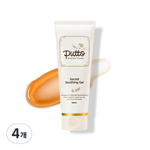 퓨토 시크릿 수딩젤, 100ml, 4개