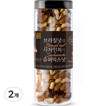 엄마사랑 브라질넛과 사차인치가 들어간 슈퍼믹스넛, 480g, 2개