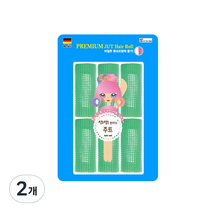 주트 헤어롤 특대 6p, 랜덤발송, 2개