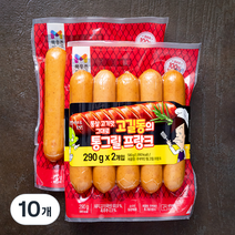 목우촌 주부9단 통그릴 프랑크, 290g, 10개