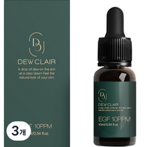 듀끌레어 EGF 10피피엠 앰플, 10ml, 3개