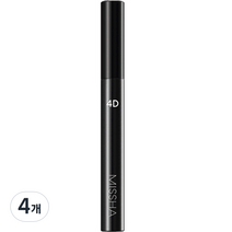 미샤 4D 마스카라 7g, 블랙, 4개