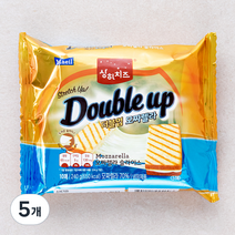 상하치즈 더블업 모짜렐라 치즈 10매입, 5개, 240g