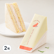 홍루이젠 호밀빵 햄 샌드위치, 68g, 2개