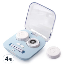 셀루미 무선 음파 렌즈 세척기 SEL-ULC350A, 블루, 4개