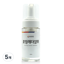 가스코 포밍레더샴푸, 100ml, 5개