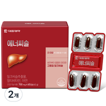 대웅제약 에너씨슬 밀크씨슬 간건강, 2개, 42g