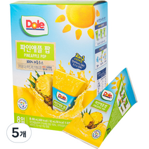 돌 후룻팝 파인애플 8p, 62ml, 5개