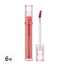 릴리바이레드 글래시 레이어 픽싱 립틴트 3.8g, 04 라이블리 누드, 6개