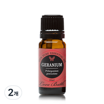 러브바스 아로마 에센셜오일 제라늄, 10ml, 2개