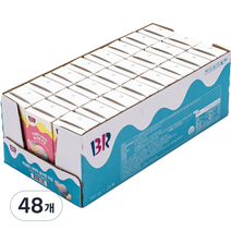 배스킨라빈스 이상한 나라의 솜사탕 우유, 48개, 190ml
