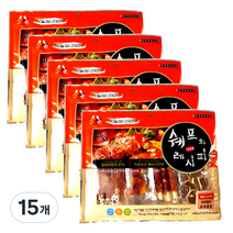 쉐프의레시피 반려견 오리혼합 300g, 오리고기 + 고구마, 15개