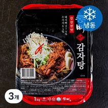 통뼈 감자탕 칼칼한맛 (냉동), 1kg, 3개