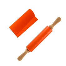 제니얼 실리콘 B타입 김밥말이 + 동글이 밀대, 1세트