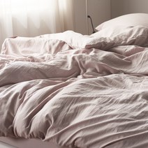 지베딩 디저트 마이크로화이바 워싱 이불커버, 아몬드