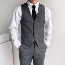 머시따 남성용 글로벌 스트라이프 베스트