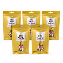 굿밸런스 고양이 간식 하트 시리얼 80g, 5개, 닭고기맛