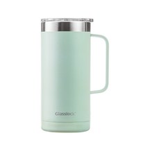 글라스락 플레인 머그 보온 보냉 텀블러, 500ml, 민트